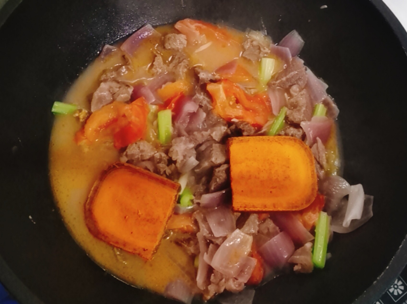番茄紅燴牛肉的做法-茄汁味燴菜譜