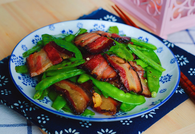 臘肉炒荷蘭豆的做法-咸鮮味炒菜譜-易網健康養生網 臘肉炒荷蘭豆的做法-咸鮮味炒菜譜