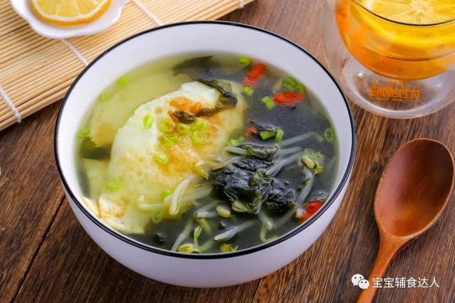 煎蛋裙帶菜湯 寶寶輔食食譜的做法-家常味煮菜譜-易網健康養生網 煎蛋裙帶菜湯 寶寶輔食食譜的做法-家常味煮菜譜
