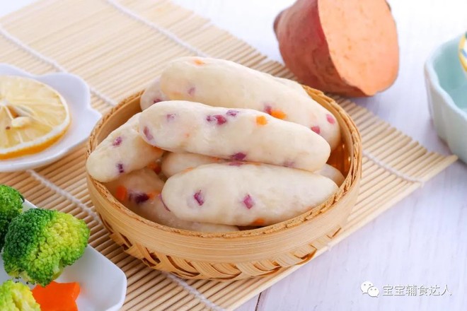 山藥雙薯條  寶寶輔食食譜的做法-家常味蒸菜譜