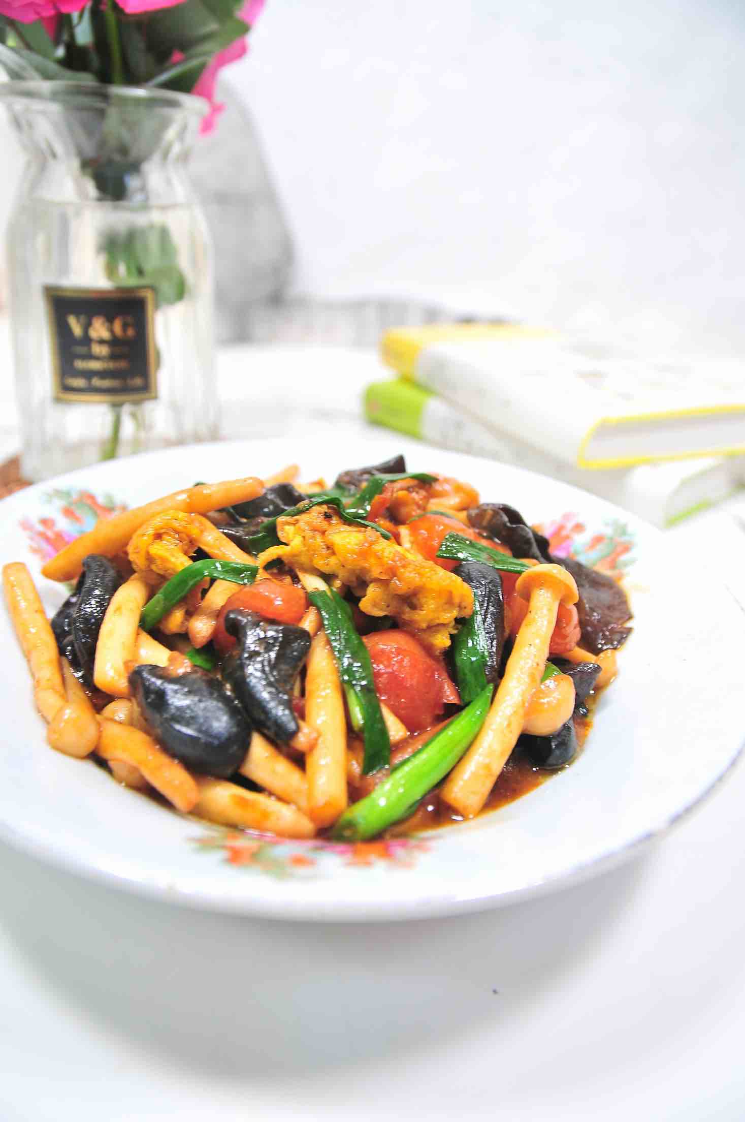 白玉菇炒三鮮的做法-家常味炒菜譜-易網健康養生網 白玉菇炒三鮮的做法-家常味炒菜譜