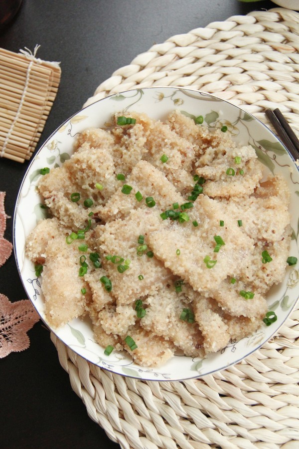 簡(jiǎn)單方便的蒸菜安排！粉蒸肉，肥而不膩的做法-咸鮮味蒸菜譜