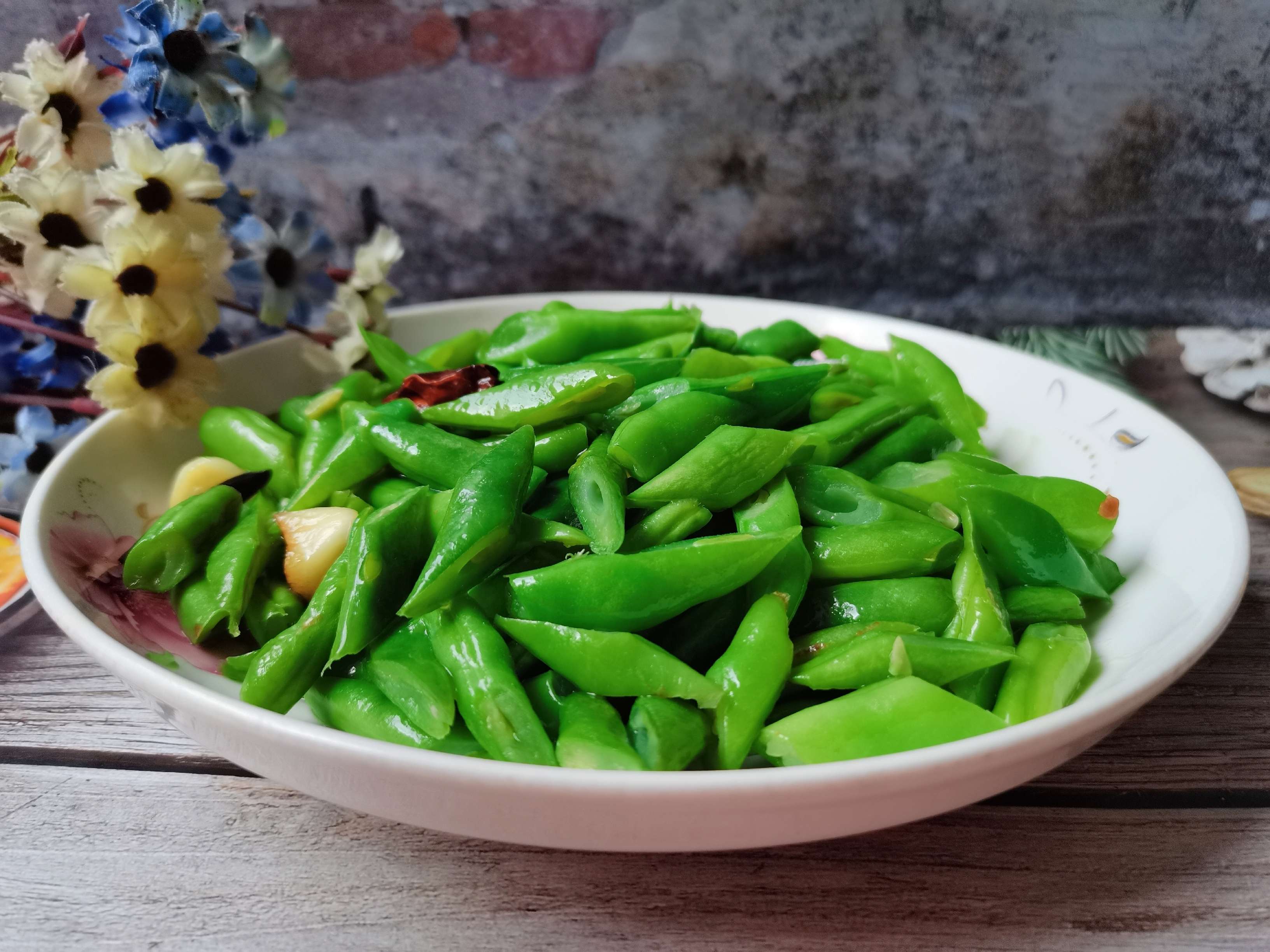 清炒四季豆的做法-家常味炒菜譜