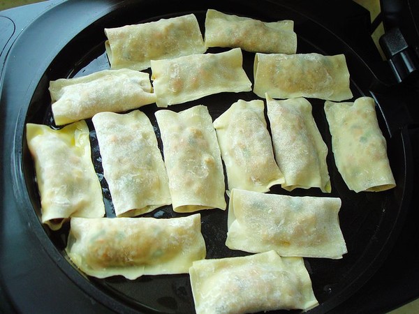 糯米雞肉鍋貼的做法-家常味煎菜譜