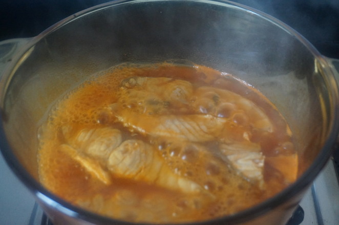 酸酸甜甜の番茄釀青魚，開胃又下飯，無油烹飪更健康的做法-酸甜味燒菜譜