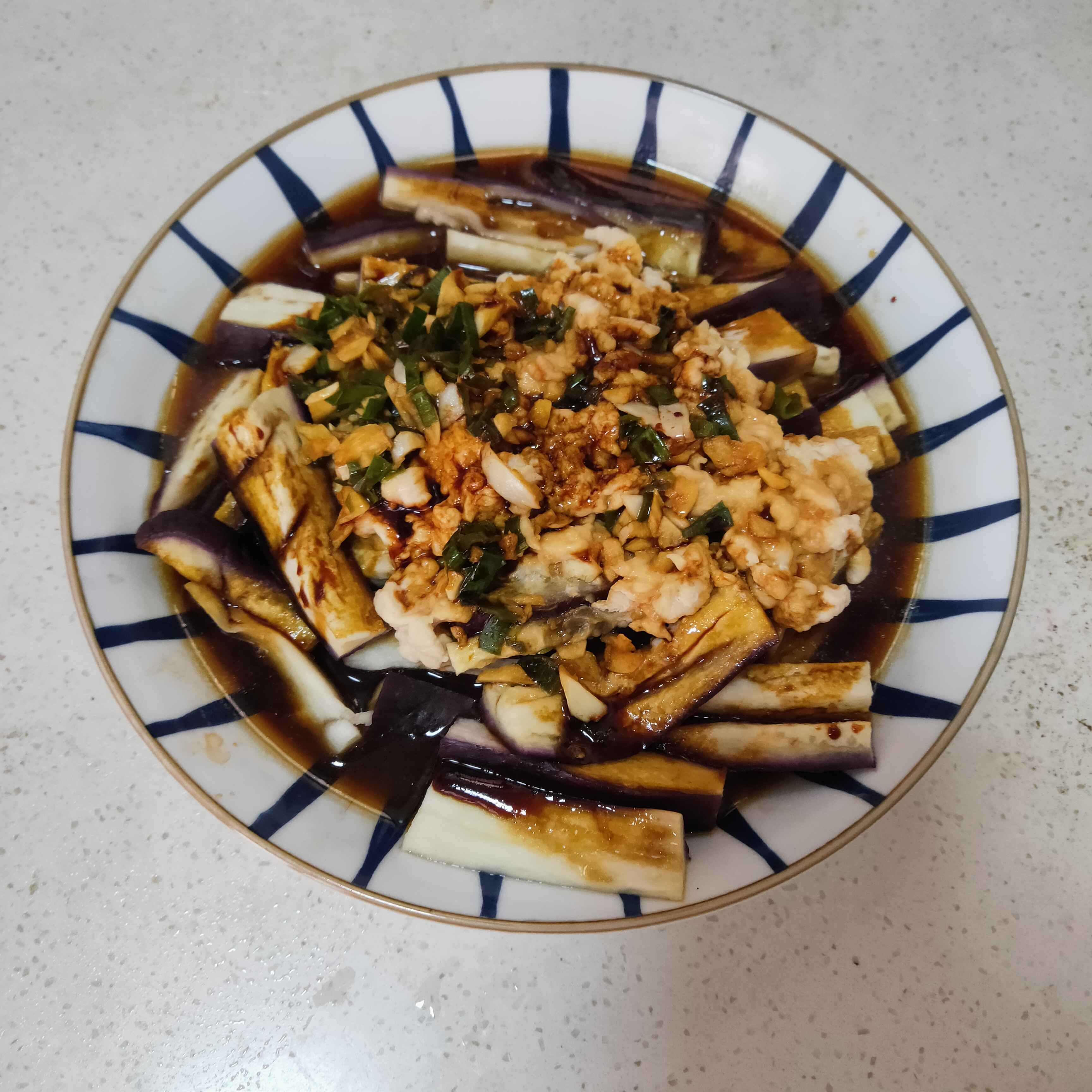 茄子蒸肉末的做法-家常味炒菜譜