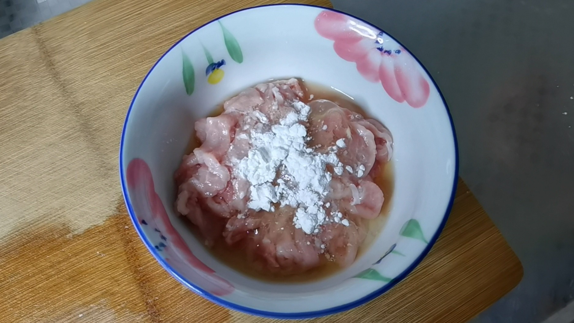 水煮肉片柔嫩的秘訣的做法-麻辣味煮菜譜