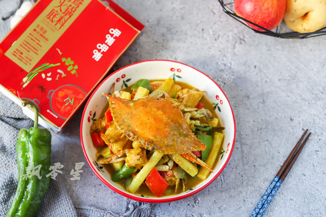梭子蟹和咖喱碰撞出的美味,簡單零失敗的做法-咖喱味煮菜譜-易網健康養生網 梭子蟹和咖喱碰撞出的美味,簡單零失敗的做法-咖喱味煮菜譜