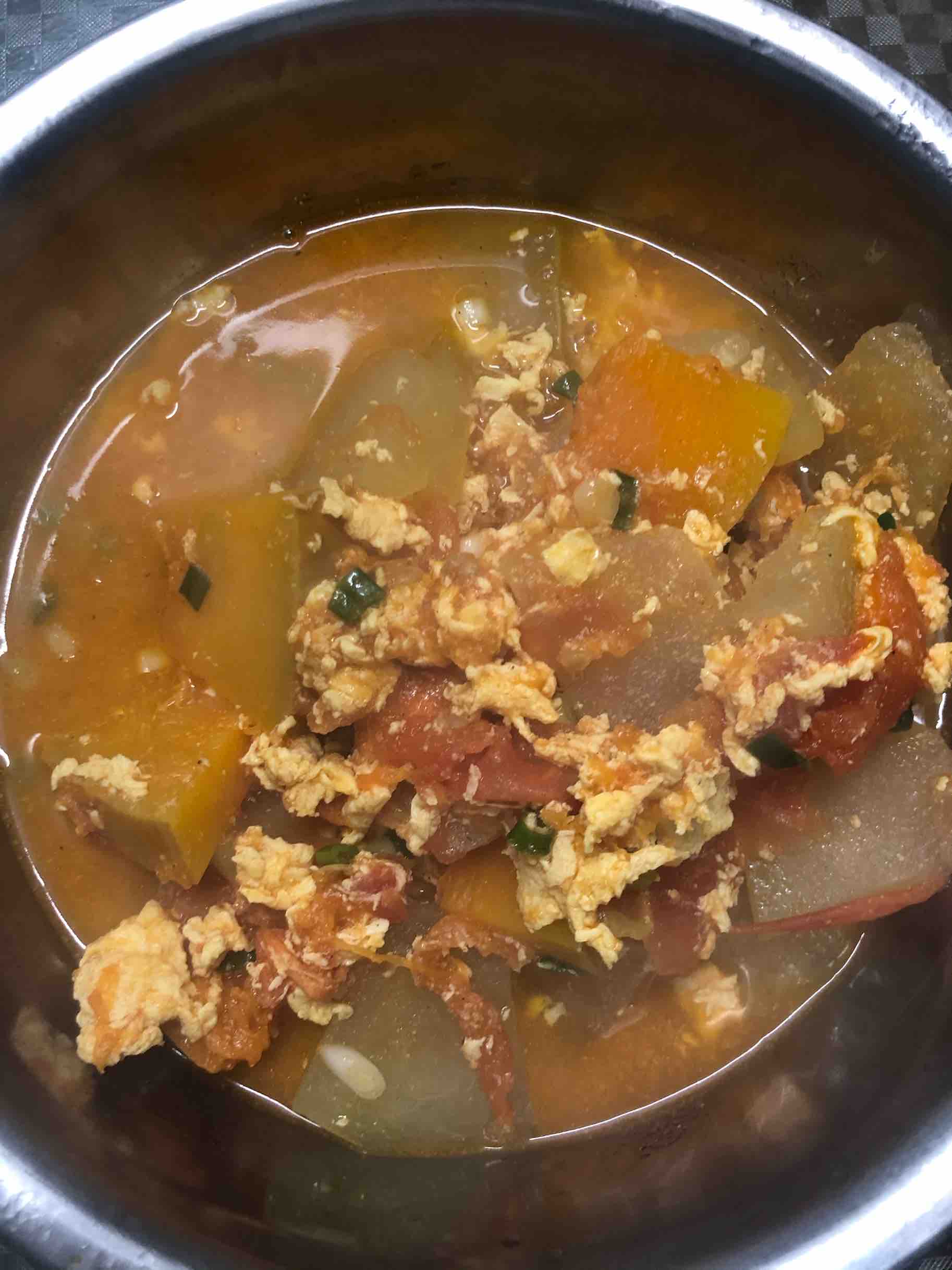 西紅柿冬瓜湯的做法-咸鮮味煮菜譜-易網健康養生網 西紅柿冬瓜湯的做法-咸鮮味煮菜譜