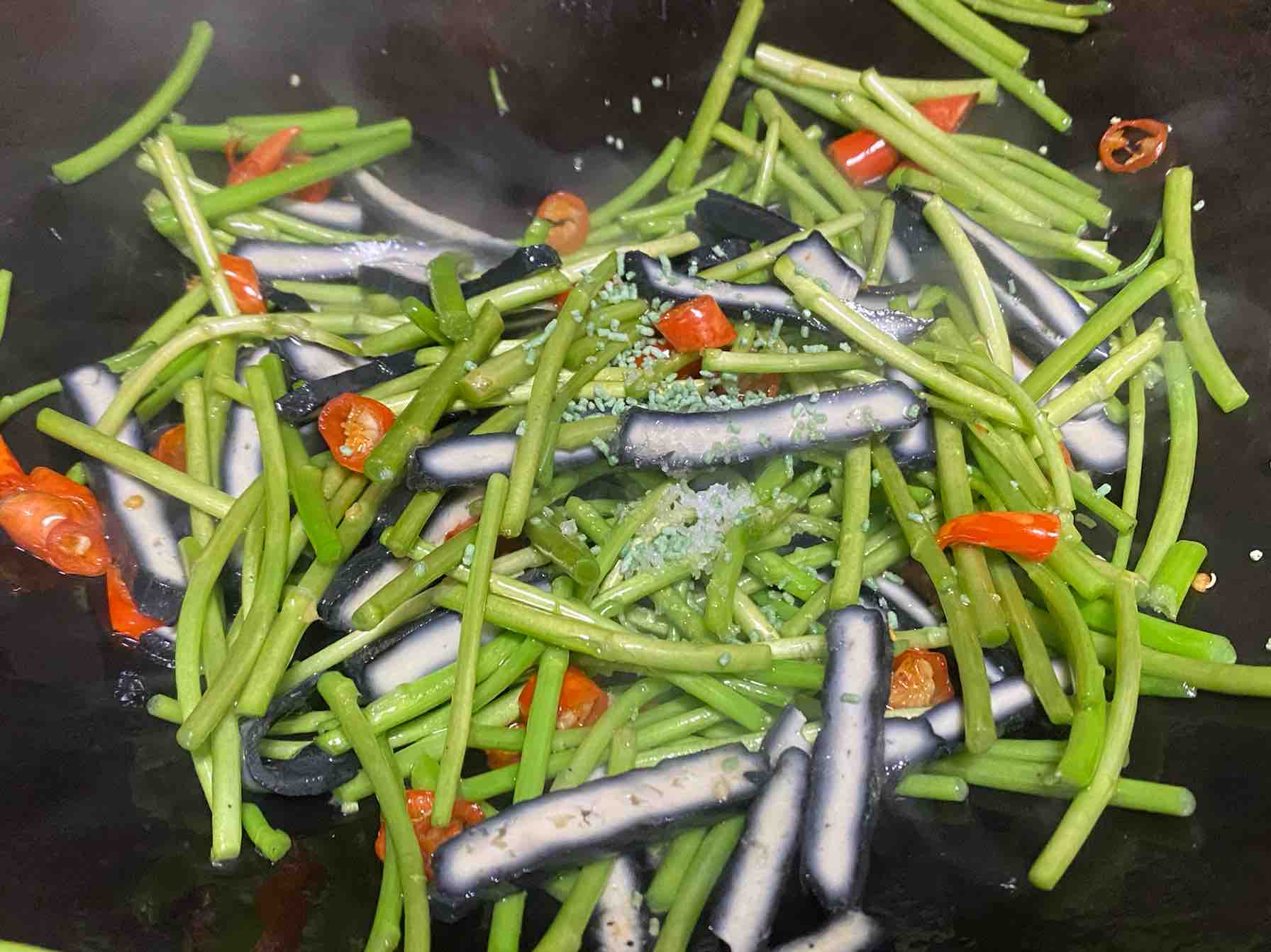 蘆蒿炒臭干的做法-其它口味炒菜譜
