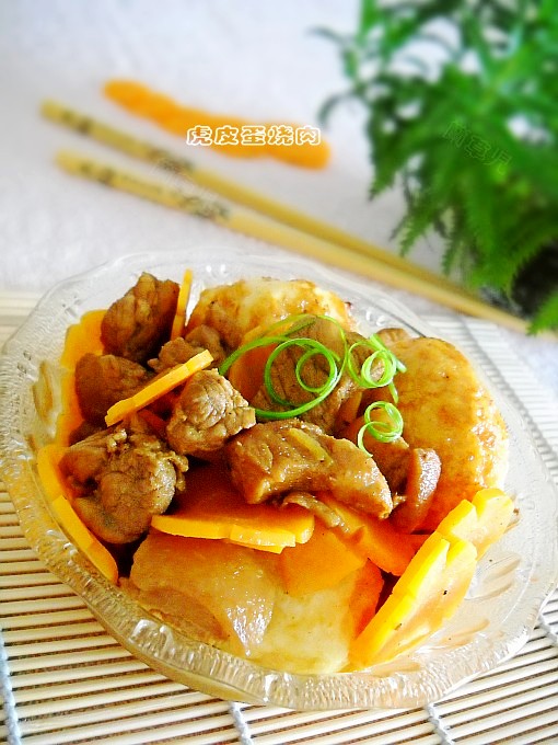 虎皮蛋燒肉的做法-家常味燒菜譜-易網(wǎng)健康養(yǎng)生網(wǎng) 虎皮蛋燒肉的做法-家常味燒菜譜