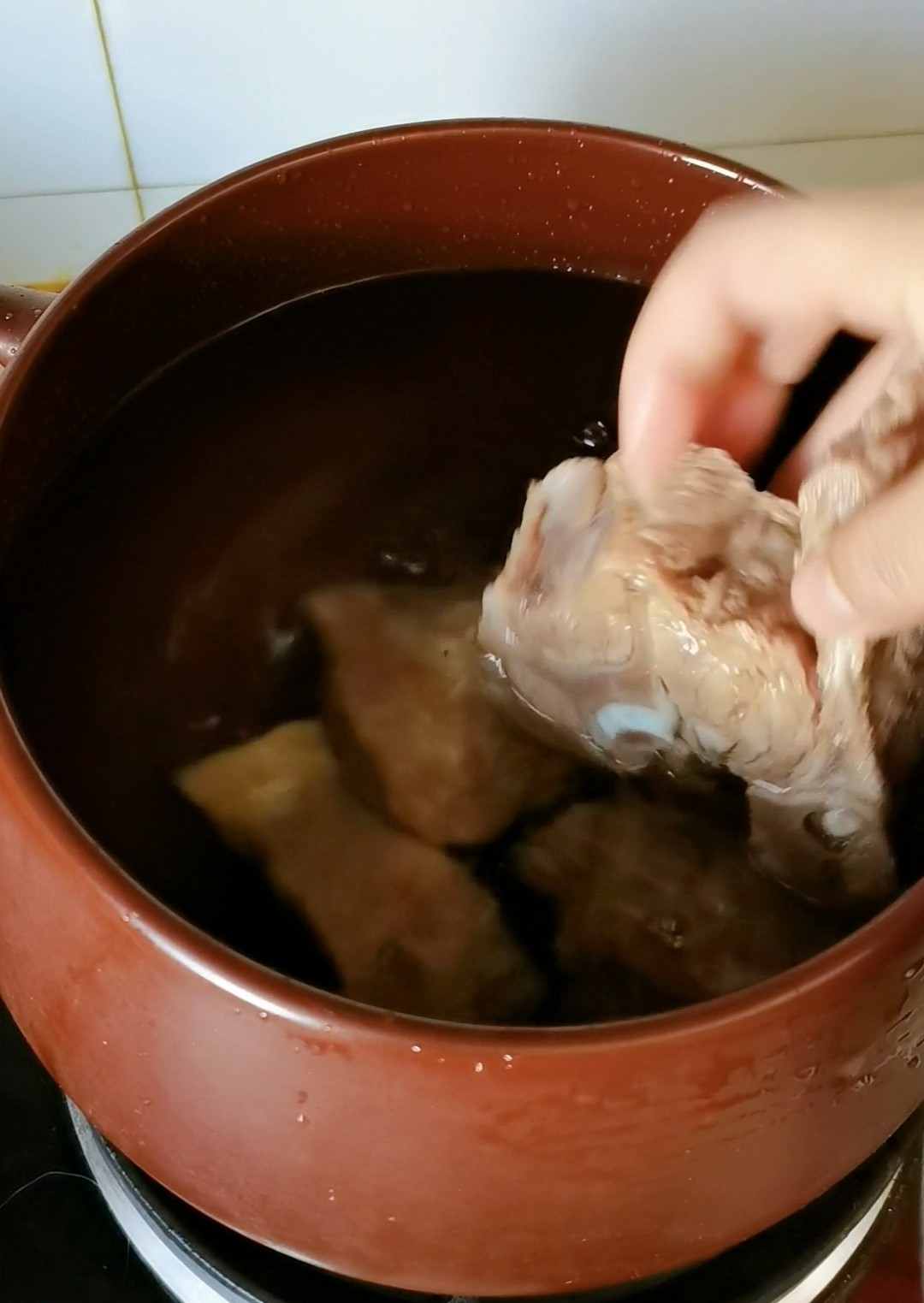 一碗喝不夠的羊蝎子湯的做法-咸鮮味燉菜譜