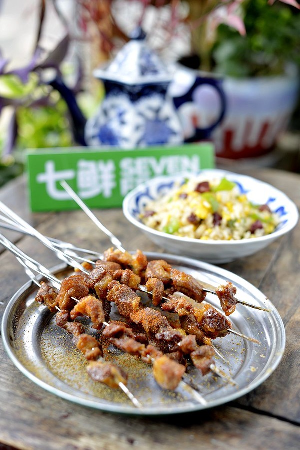 烤牛腩串的做法-咸鮮味烤菜譜