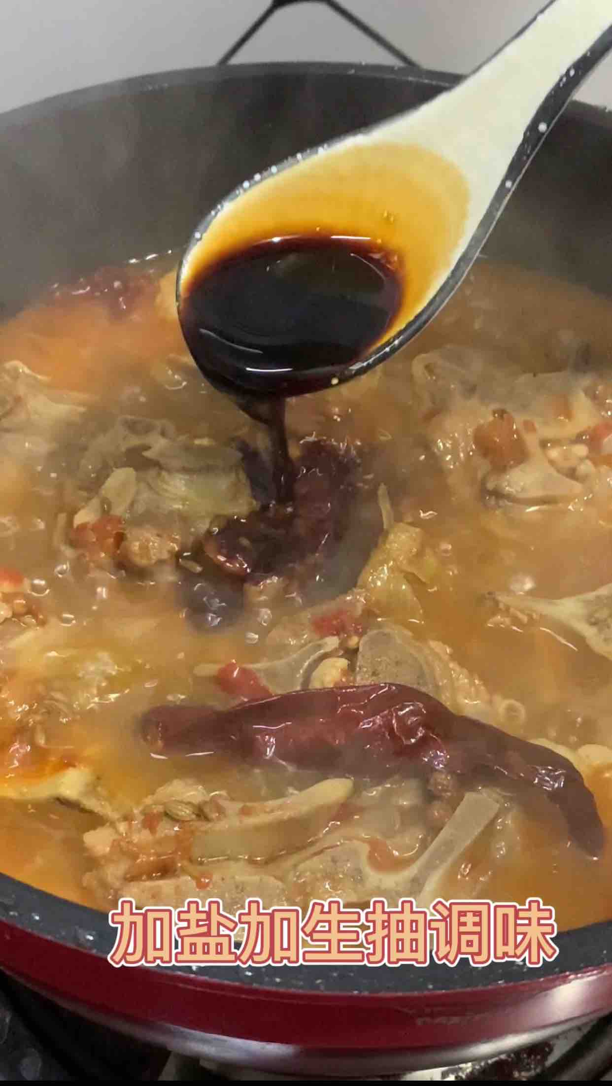 香辣羊蝎子，簡直太費米飯了的做法-香辣味燒菜譜