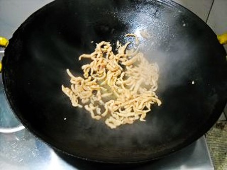 韭菜豆芽雞絲的做法-家常味炒菜譜