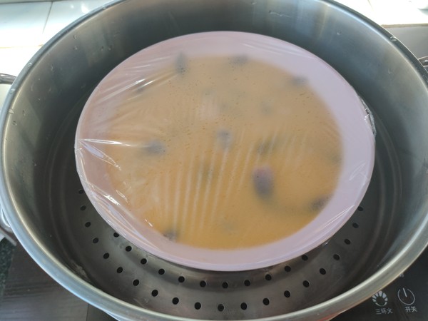 海蠣子蝦仁蒸蛋，鮮味十足超好吃！的做法-咸鮮味蒸菜譜
