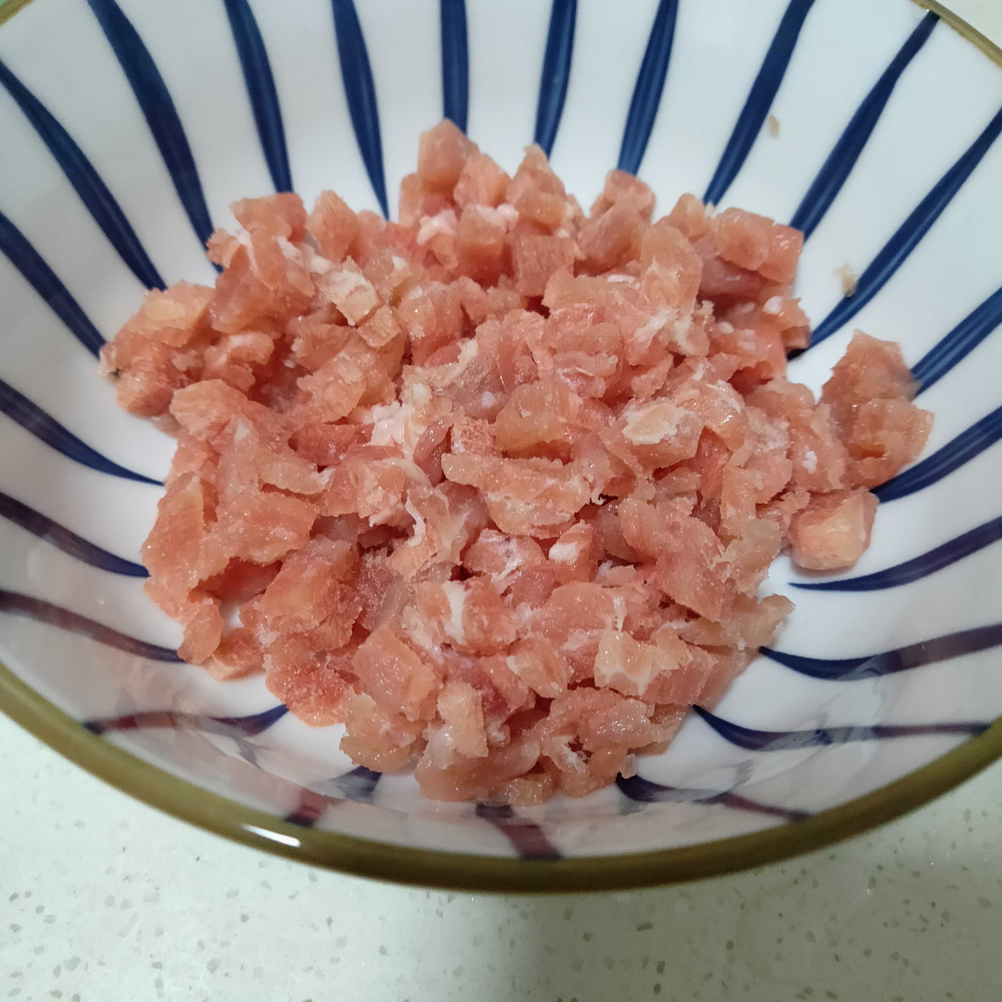 香菇蒸肉末的做法-家常味蒸菜譜