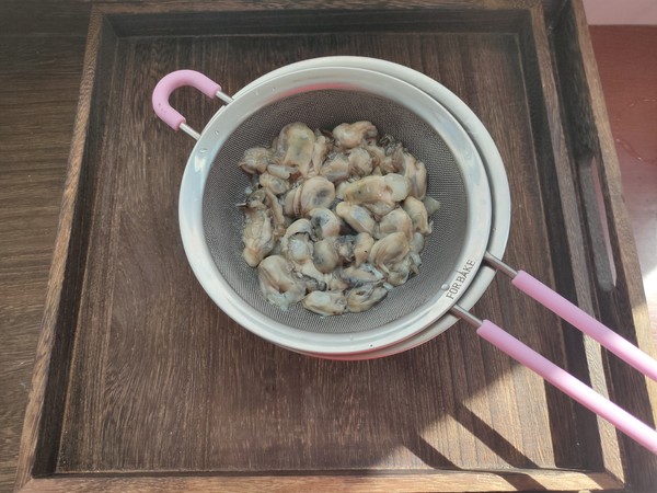 海蠣子蝦仁蒸蛋，鮮味十足超好吃！的做法-咸鮮味蒸菜譜