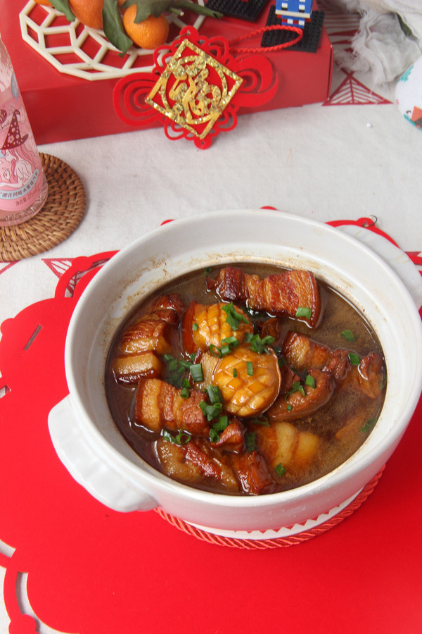 鮑魚紅燒肉的做法-家常味煮菜譜-易網健康養生網 鮑魚紅燒肉的做法-家常味煮菜譜