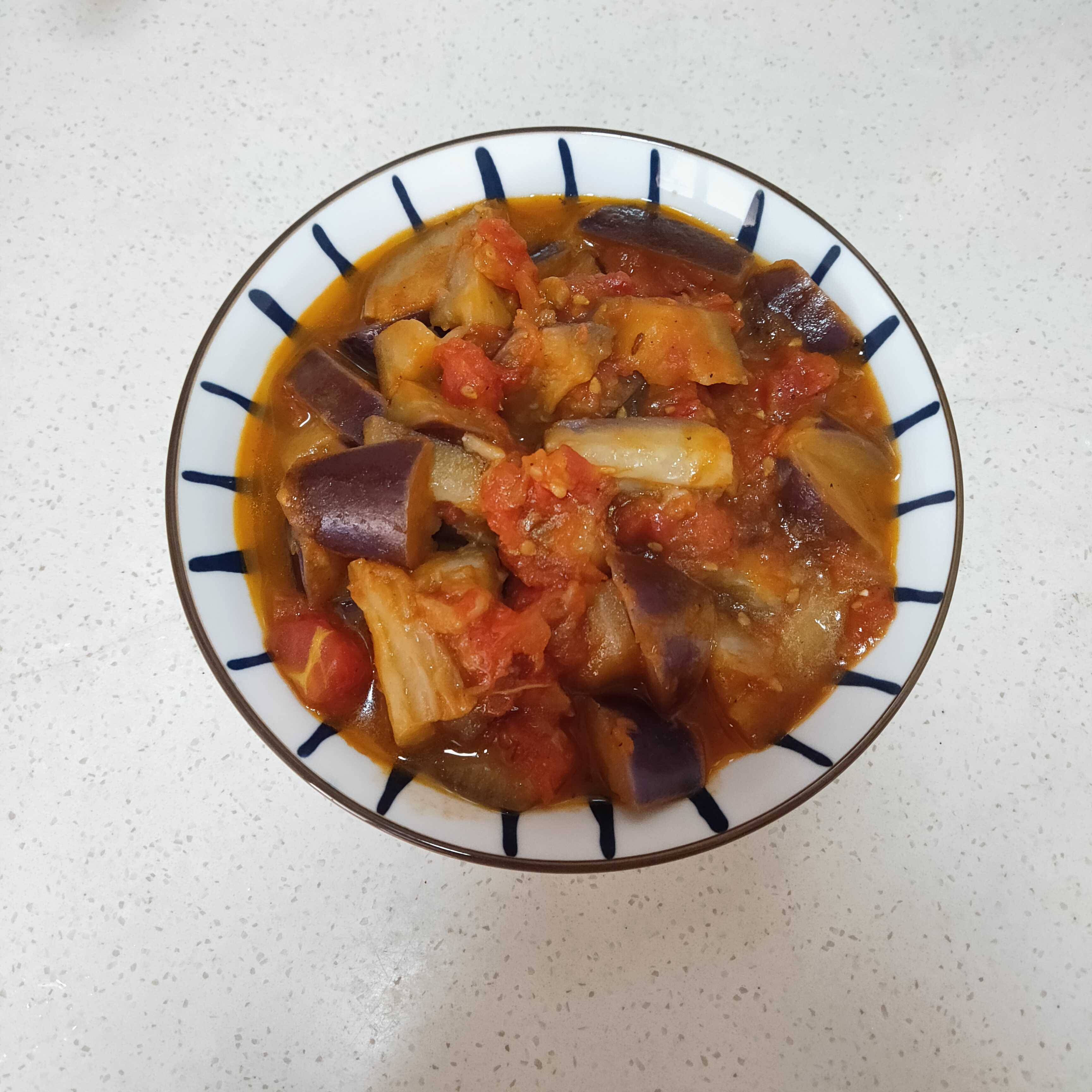 番茄炒茄子的做法-酸甜味炒菜譜