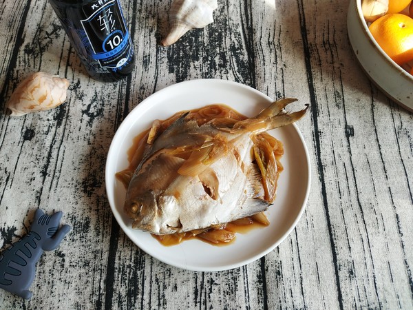 不用煎烤炸也可以做出美味的鯧魚(yú)的做法-家常味燒菜譜