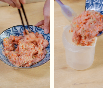 蔬菜豬肉條【寶寶輔食】的做法-咸鮮味煎菜譜