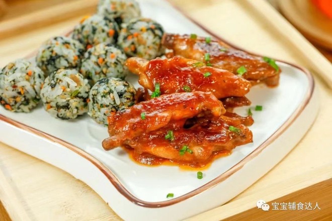 蜜汁雞翅飯【寶寶輔食】的做法-咸鮮味煎菜譜-易網健康養生網 蜜汁雞翅飯【寶寶輔食】的做法-咸鮮味煎菜譜