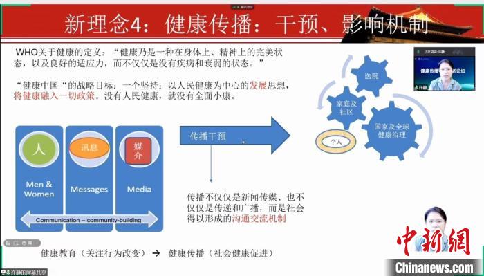 健康傳播學(xué)者:健康傳播應(yīng)與國(guó)家戰(zhàn)略需求結(jié)合在一起 健康傳播學(xué)者:健康傳播應(yīng)與國(guó)家戰(zhàn)略需求結(jié)合在一起