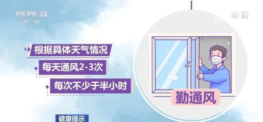 【健康提示】健康居家環境可降低新冠病毒感染風險