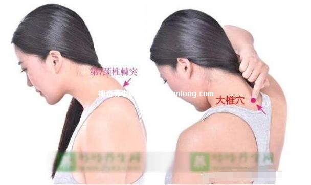穴位肺俞的準確位置圖片和功效，2個找肺俞最笨方法(止咳化痰)